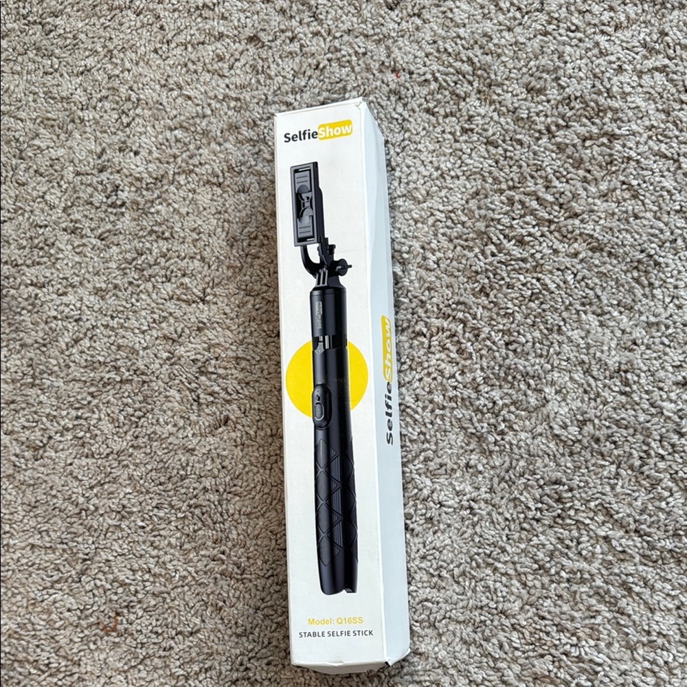 SelfieShow Black Stable Selfie Stick